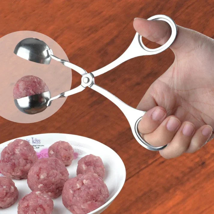 Pinzas De Acero Inoxidable Para Albóndigas Perfectas
