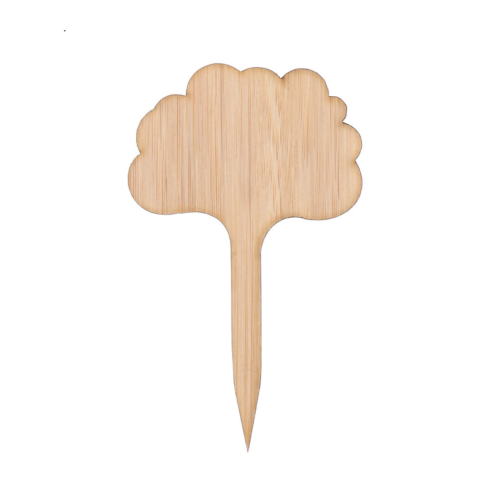 Etiquetas De Madera Para Plantas Para El Jardín Y El Balcón - Etiquetas Regrabables Para Hierbas Y Plantas