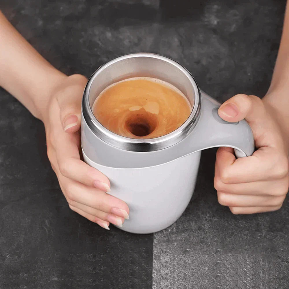 Taza Termo Que Se Agita Automáticamente Con Un Solo Botón