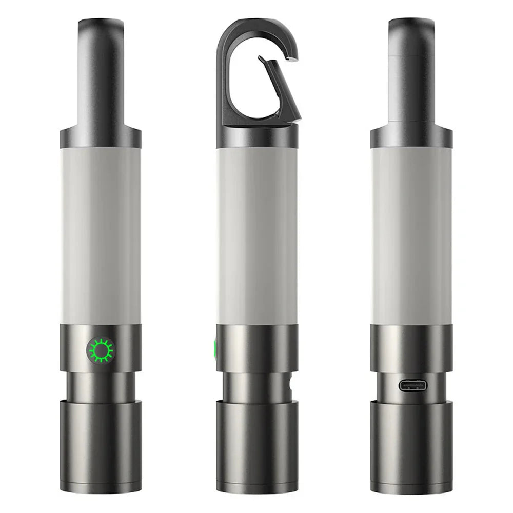 Linterna Led con Filtros Multicolor - Linterna Recargable Usb-c con Función de Luz de Camping y Emergencia Linterna Led con Filtros Multicolor - Linterna Recargable Usb-c con Función de Luz de Camping y Emergencia