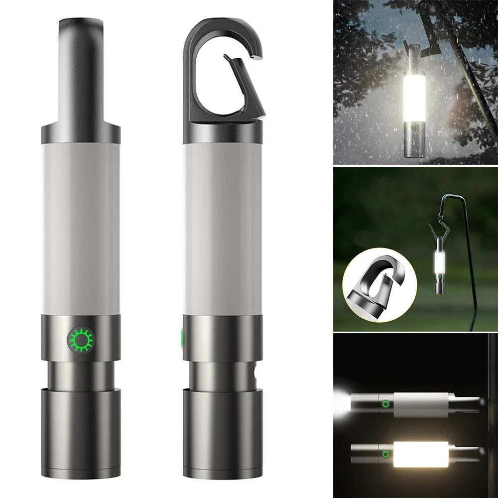 Linterna Led con Filtros Multicolor - Linterna Recargable Usb-c con Función de Luz de Camping y Emergencia Linterna Led con Filtros Multicolor - Linterna Recargable Usb-c con Función de Luz de Camping y Emergencia