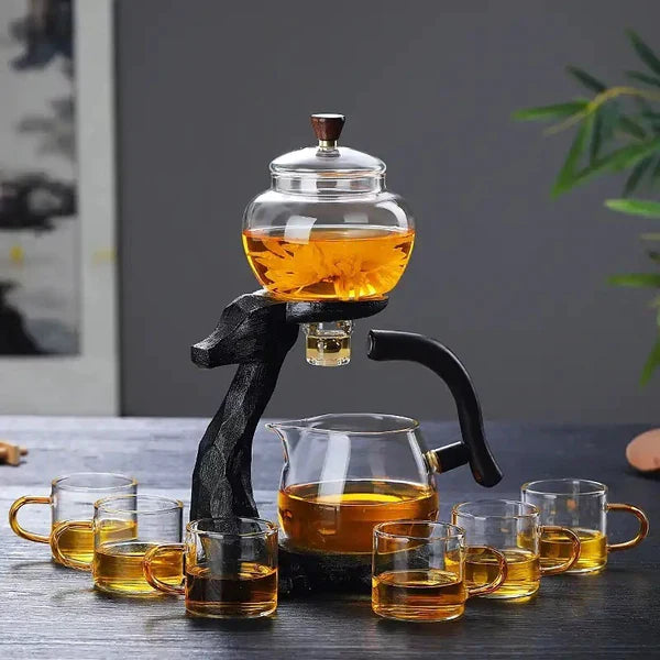 Artístico Juego Para Preparar Té Con Diseño De Animales - Exclusiva Tetera Para Beber Té Con Estilo