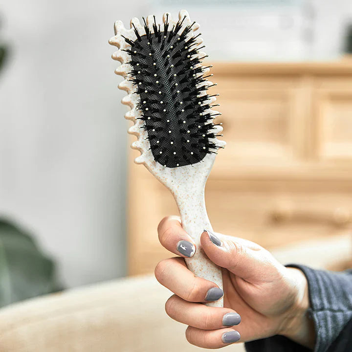 Innovador Cepillo para el Pelo con Ventilación