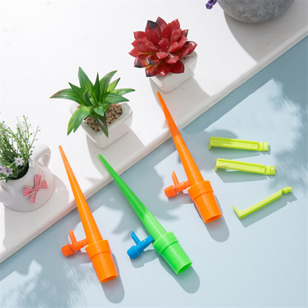 Espiga de Riego Automático para Plantas - con Adaptador para Botella Sistema de Riego Automático para Plantas
