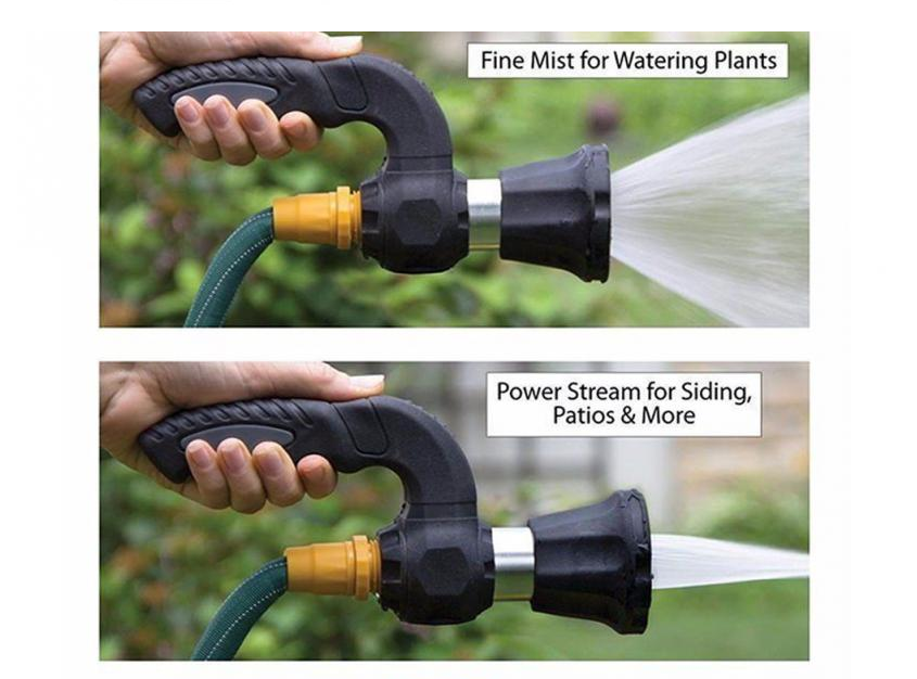 Boquilla Pulverizadora Ajustable para Jardín - Boquilla de Lavado Ergonómica para Riego de Jardines