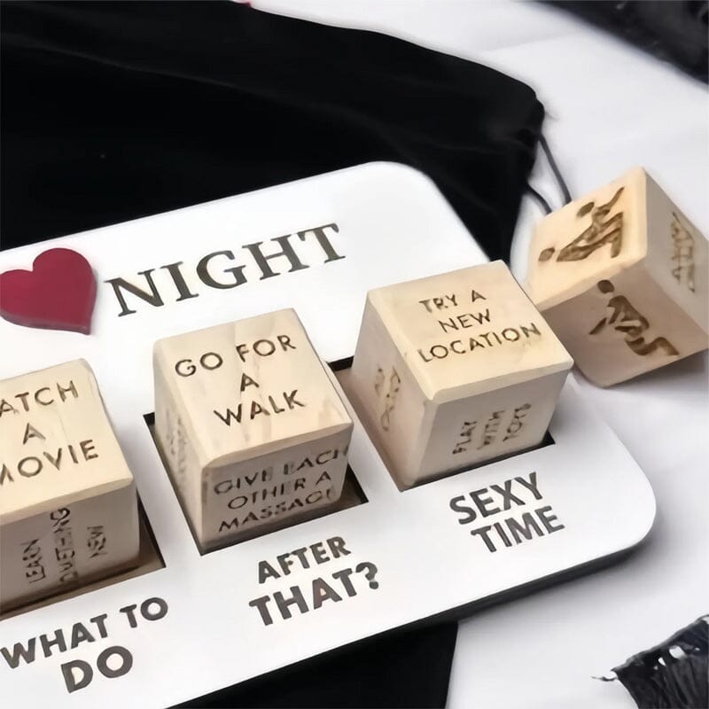 Noble Juego De Dados Para Una Cita Nocturna - Ideas Románticas Y Lúdicas Para Parejas