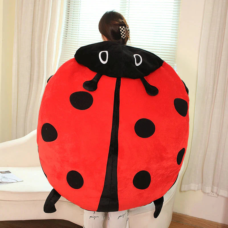 Almohadón de Peluche Mariquita Móvil
