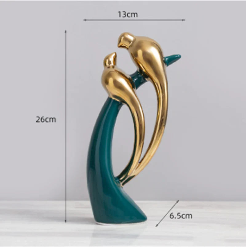 Figurita Decorativa de Cerámica