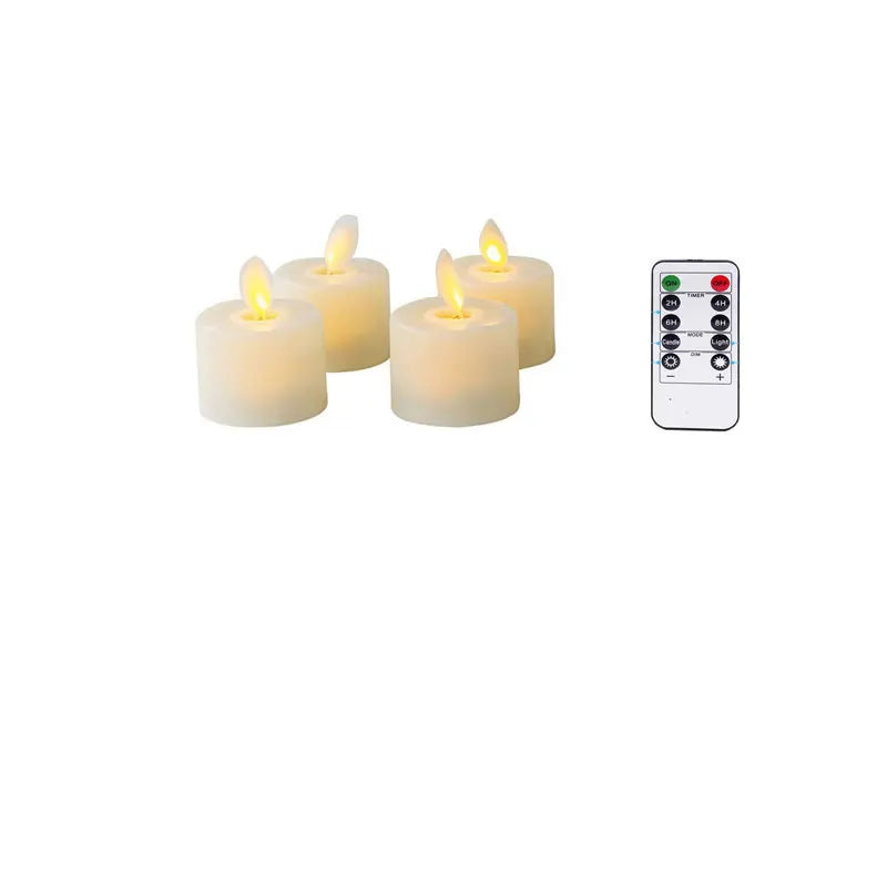 Juego de Velas con Luz Led