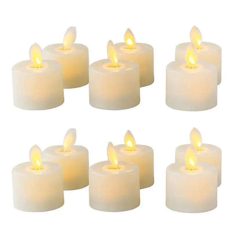 Juego de Velas con Luz Led