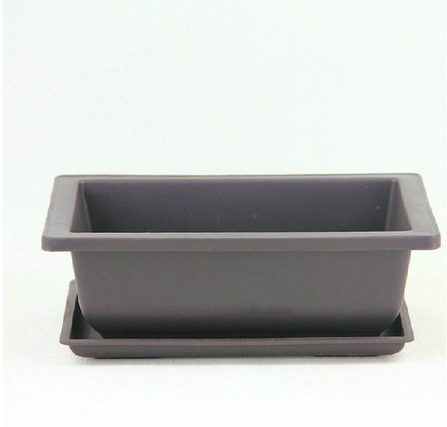 Maceta Con Platillo - Maceta Rectangular Para Jardín Y Balcón Maceta Con Platillo