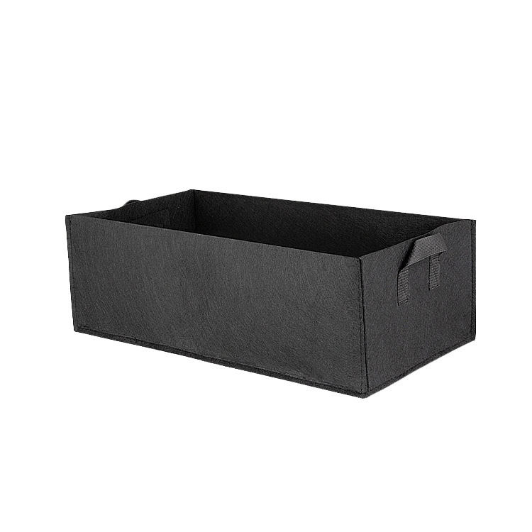 Caja De Fieltro Plegable Para Guardar Plantas Con Asas