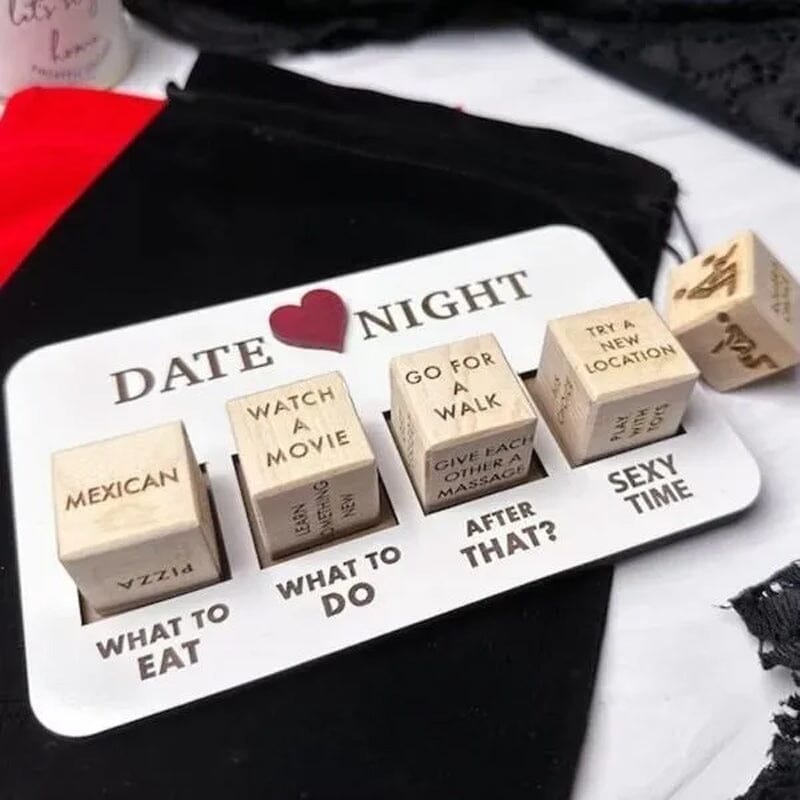 Noble Juego De Dados Para Una Cita Nocturna - Ideas Románticas Y Lúdicas Para Parejas