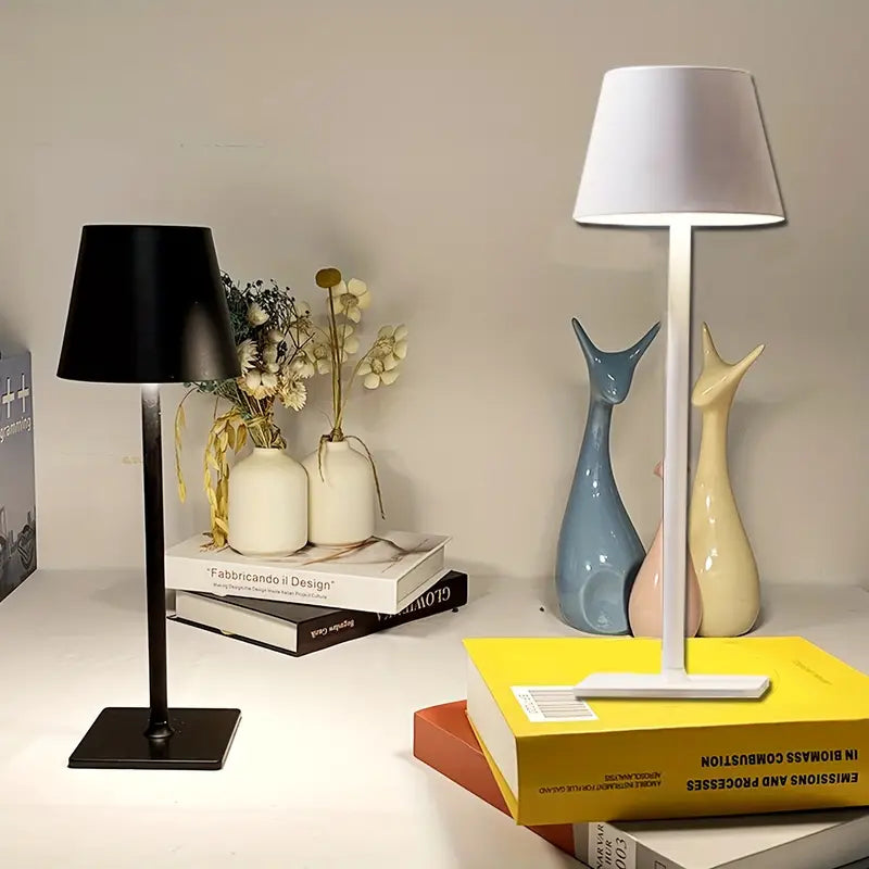 Lámpara Led de Mesa con Batería Recargable Elegante Lámpara Led de Sobremesa con Batería Recargable