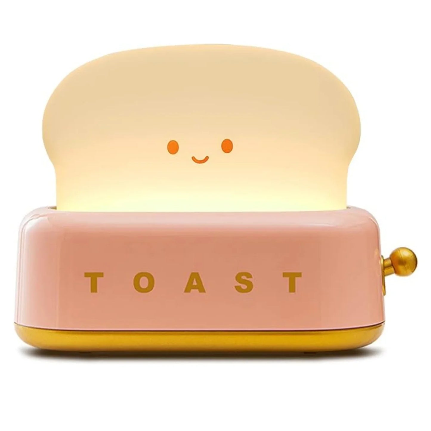 Lámpara De Mesilla De Noche Con Sombra - Lámpara Led Kawaii Toast Para Una Iluminación Acogedora Lámpara De Mesilla De Noche Con Sombra