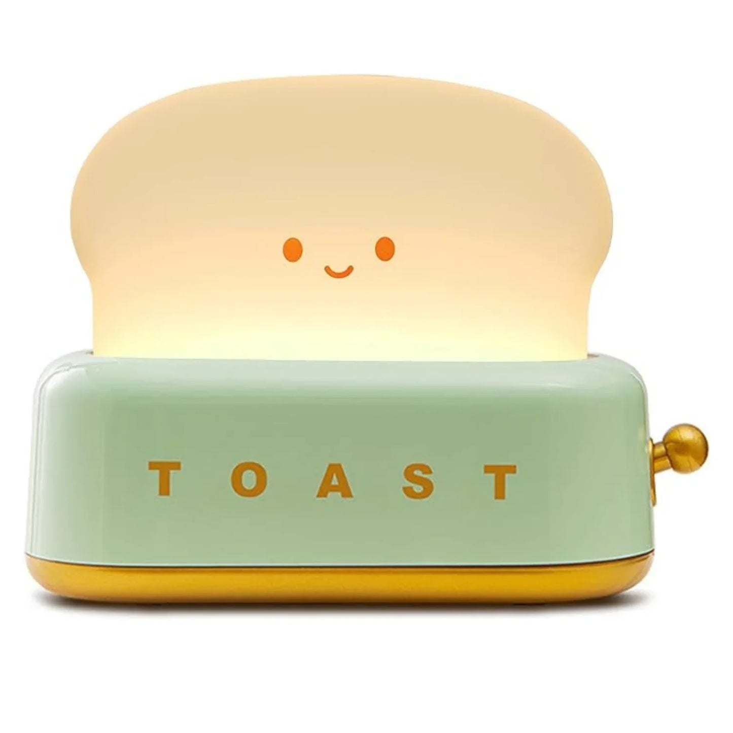 Lámpara De Mesilla De Noche Con Sombra - Lámpara Led Kawaii Toast Para Una Iluminación Acogedora Lámpara De Mesilla De Noche Con Sombra