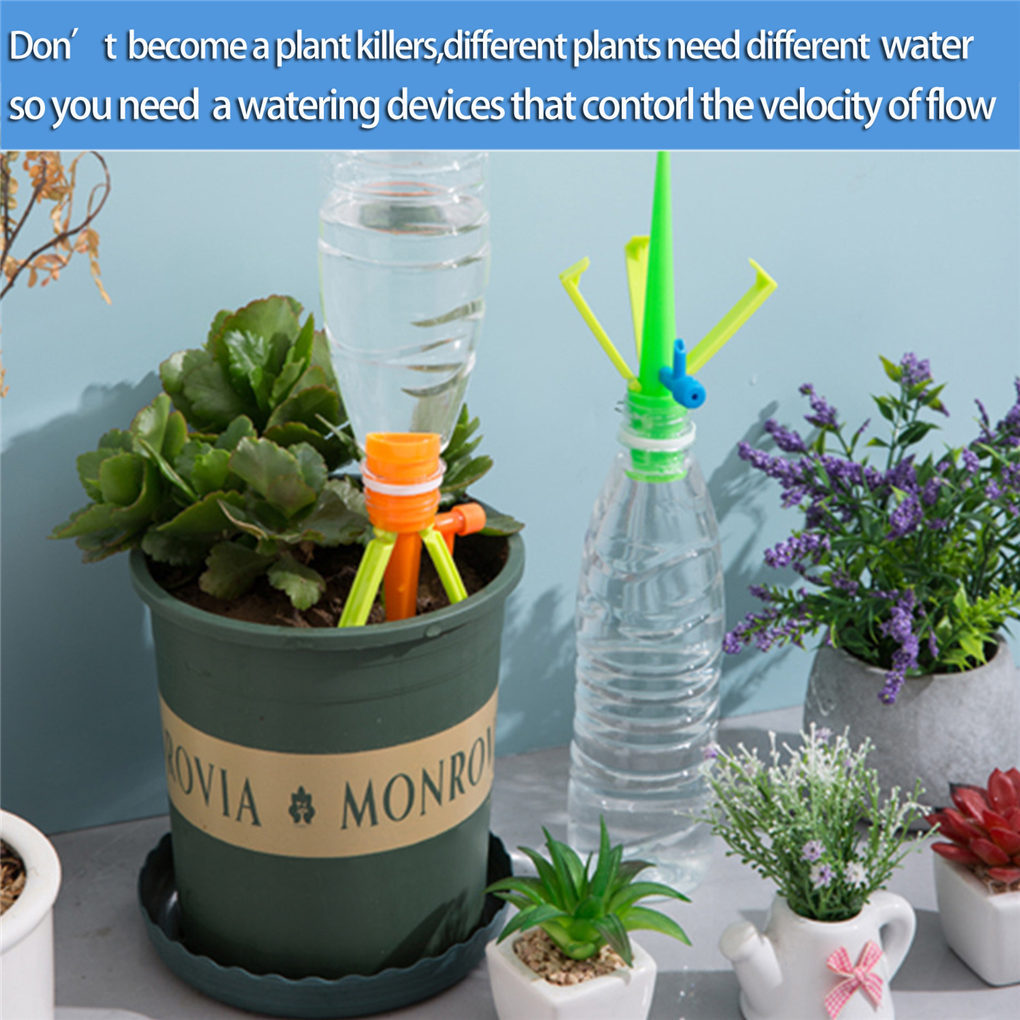 Espiga de Riego Automático para Plantas - con Adaptador para Botella Sistema de Riego Automático para Plantas
