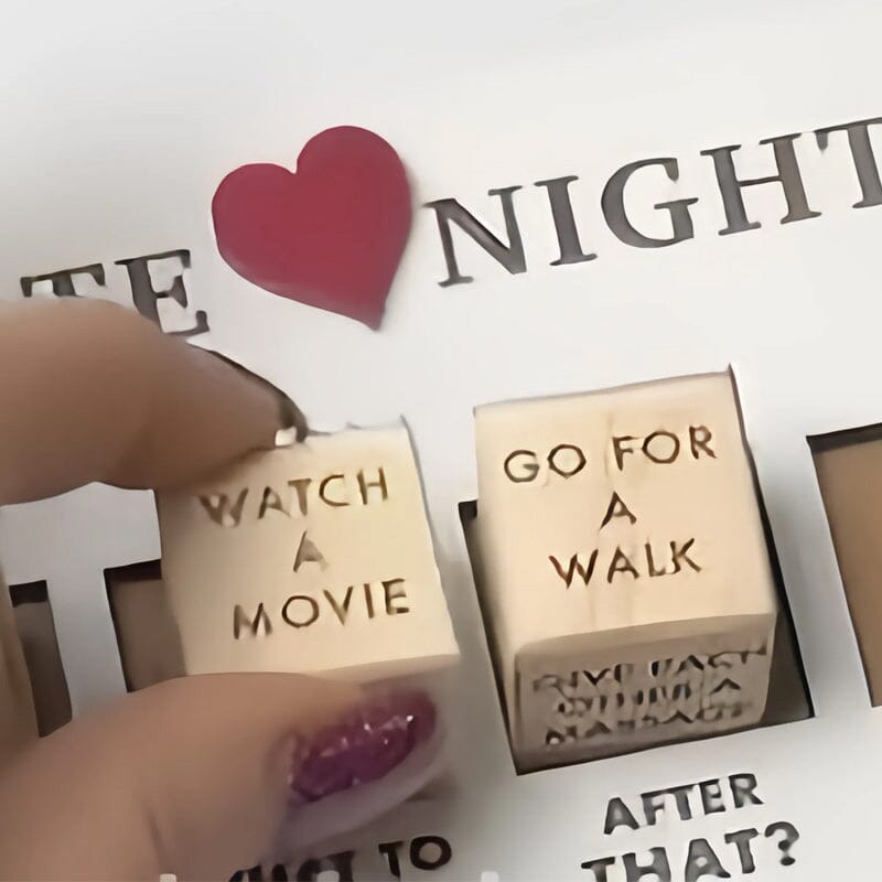 Noble Juego De Dados Para Una Cita Nocturna - Ideas Románticas Y Lúdicas Para Parejas