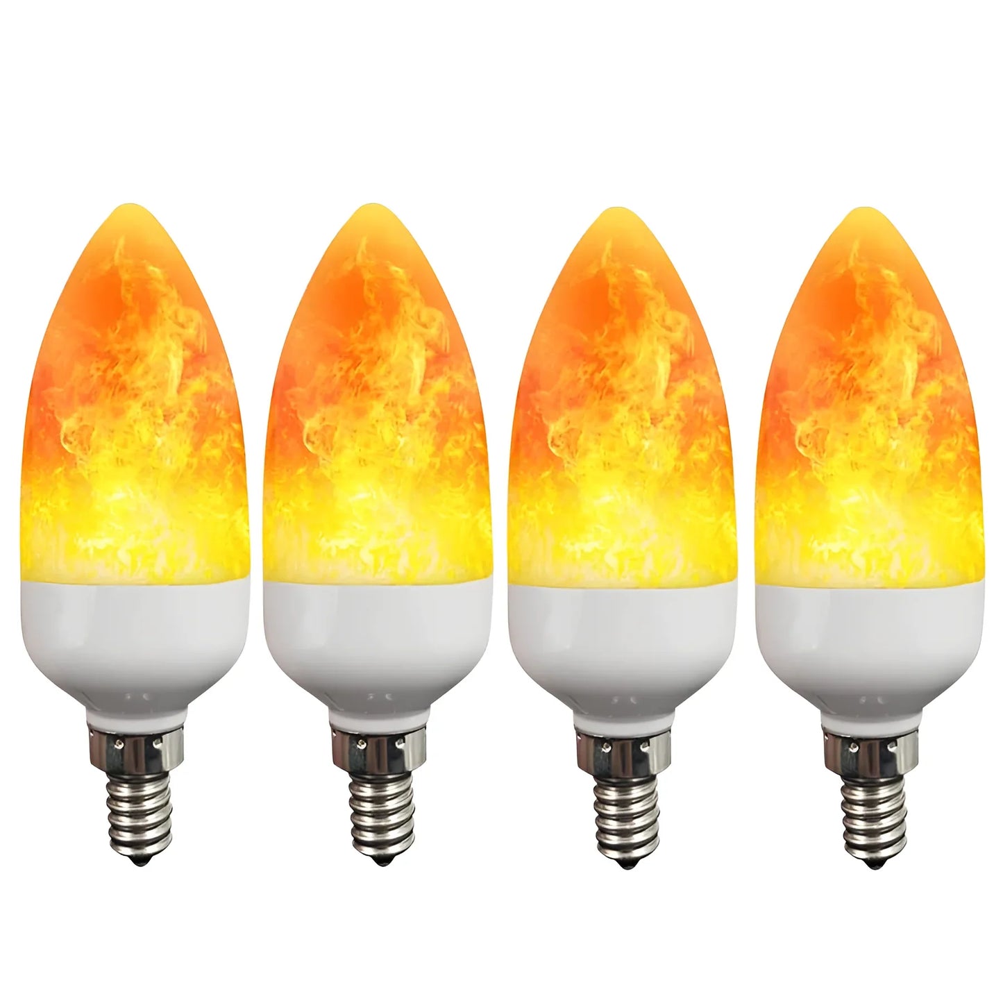 Lámpara con Efecto de Llama - Bombilla Led de 9w con Brillo de Llama Realista Lámpara con Efecto de Llama - Bombilla Led de 9w con Brillo de Llama Realista