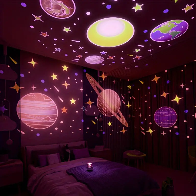 Lámpara Mágica para Habitación Infantil con Efecto Estrella Lámpara para Habitación Infantil con Efecto Estrella