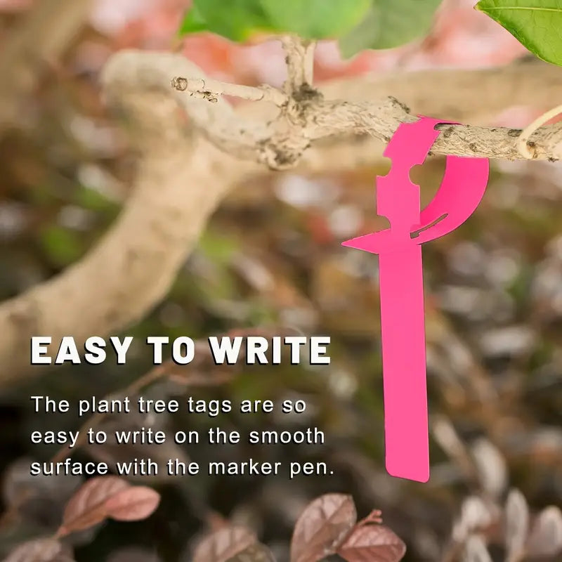 Etiquetas de Plástico Reutilizables para Plantas para Marcar Jardines y Árboles