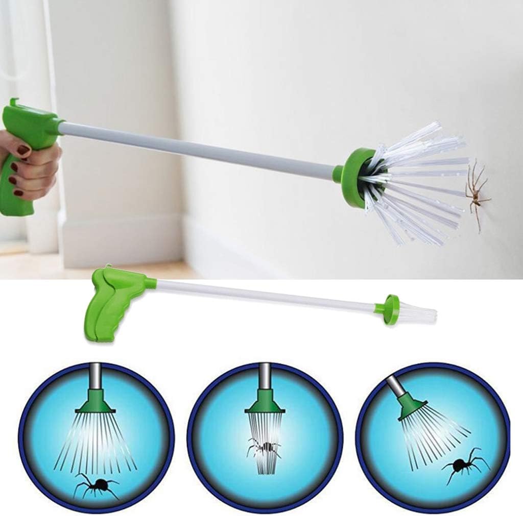 Práctica Herramienta de Desinsectación - Trampa para Insectos con Mango Telescópico para un Uso Seguro Trampa para Insectos