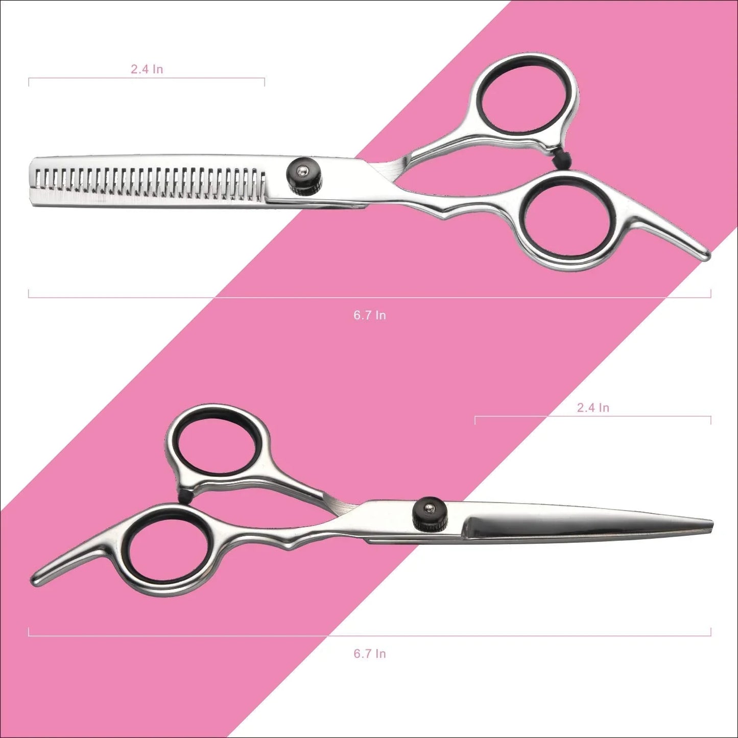 Juego Profesional para el Cuidado Del Cabello | Tijeras de Corte y Adelgazamiento para Peinados Precisos
