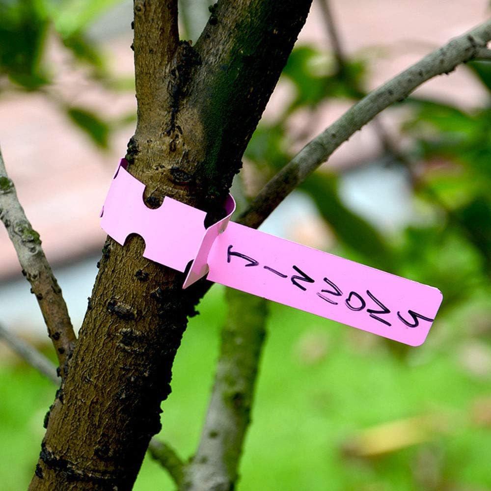 Etiquetas de Plástico Reutilizables para Plantas para Marcar Jardines y Árboles