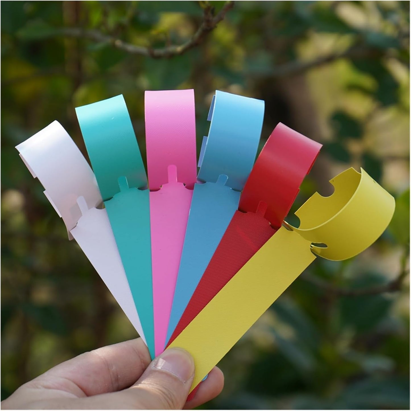 Etiquetas de Plástico Reutilizables para Plantas para Marcar Jardines y Árboles