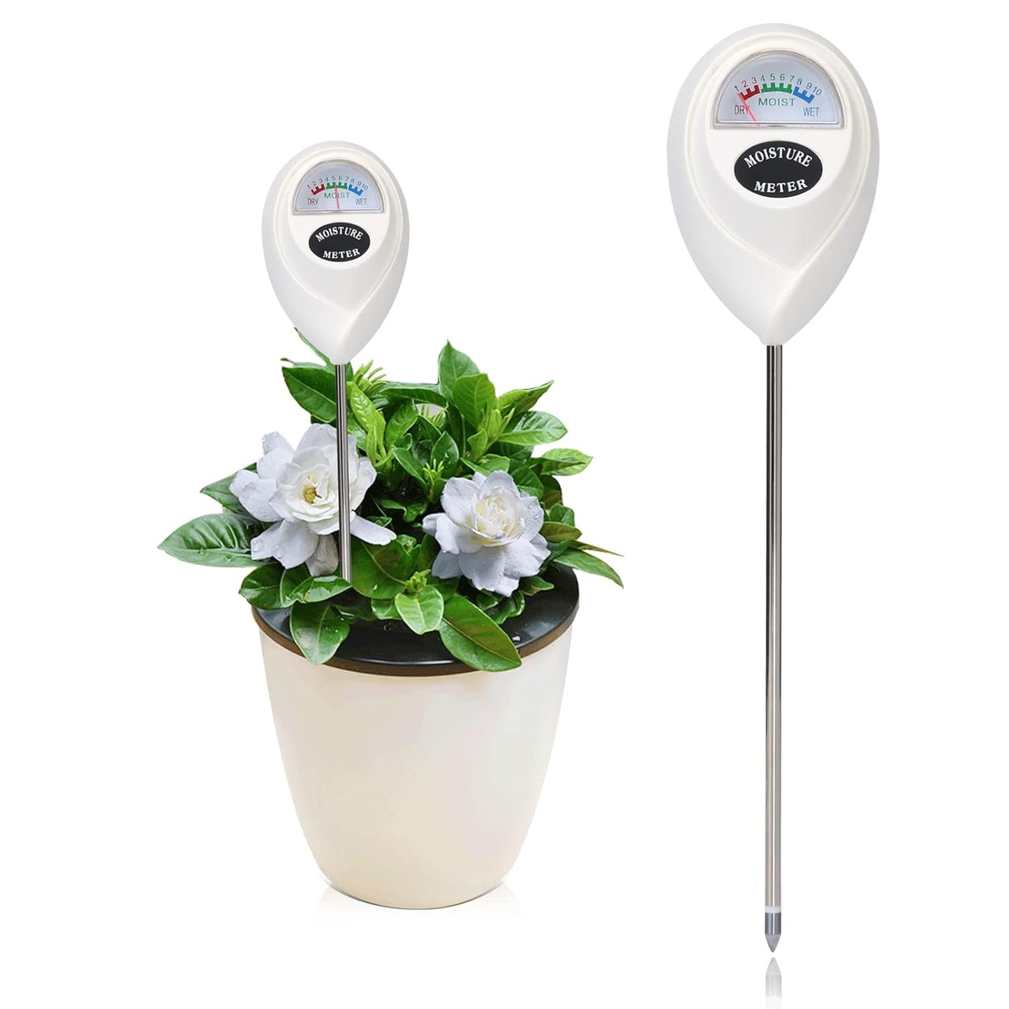 Medidor de Humedad Del Suelo para una Medición Precisa de la Humedad en el Suelo - Ideal para el Cuidado de las Plantas