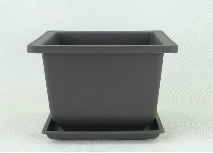 Maceta Con Platillo - Maceta Rectangular Para Jardín Y Balcón Maceta Con Platillo