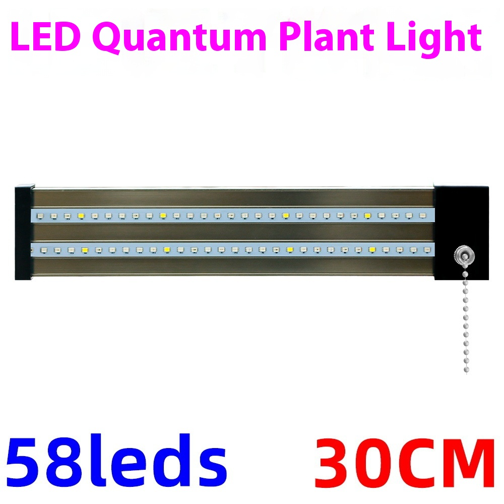 Lámpara Led Para Plantas Con Iluminación De Espectro Completo E Interruptor Pull Para Un Crecimiento Óptimo De Las Plantas