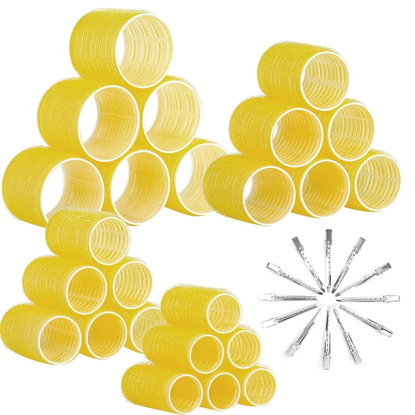 Rulos de Pelo Autoadhesivos | para unos Rizos Voluminosos y Duraderos para unos Rizos Voluminosos y Duraderos