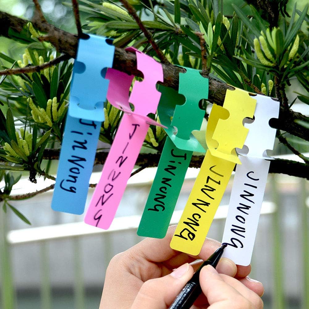 Etiquetas de Plástico Reutilizables para Plantas para Marcar Jardines y Árboles