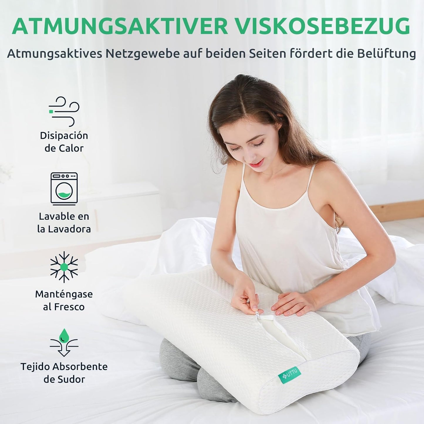 Almohada Cervical Ortopédica Ergonómica Almohada Cervical Ortopédica Ergonómica