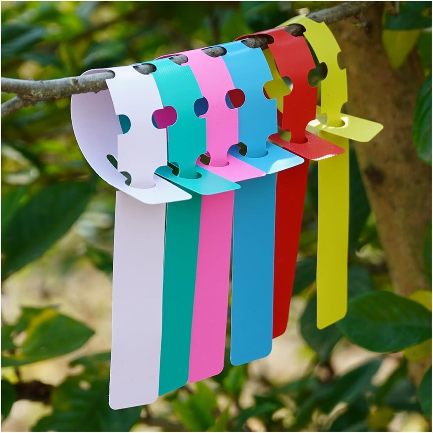 Etiquetas de Plástico Reutilizables para Plantas para Marcar Jardines y Árboles