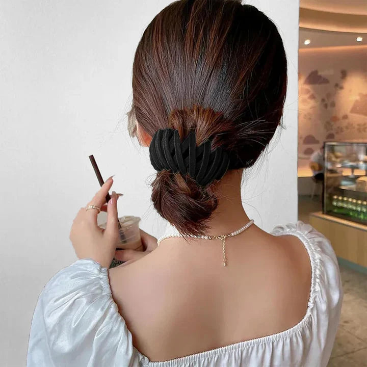 Estilosas Pinzas para el Pelo en Forma de Nido de Pájaro - Set de 3 Preciosas Pinzas para el Pelo en Forma de Nido de Pájaro