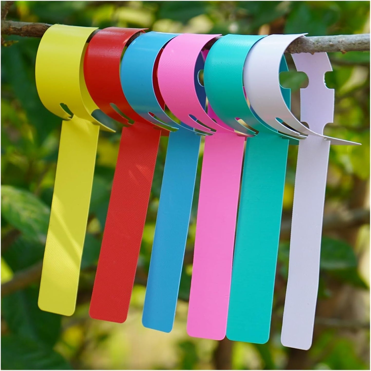 Etiquetas de Plástico Reutilizables para Plantas para Marcar Jardines y Árboles