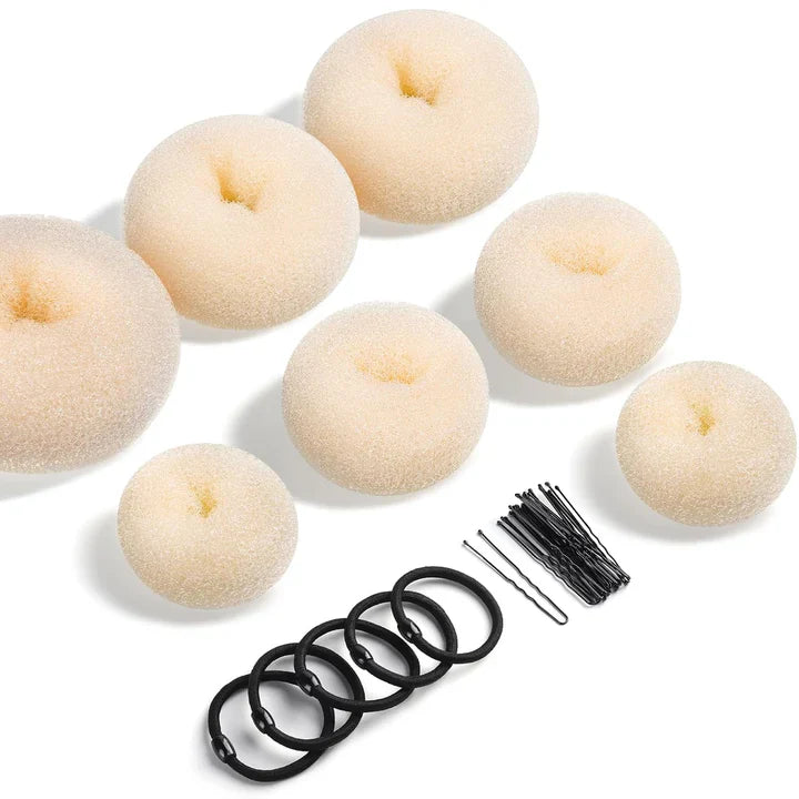 Juego de Ayuda para Anudar Donuts - 7 Anillas y Accesorios