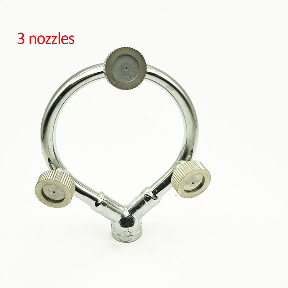 Boquilla Multiboquilla De Anillo De Acero Inoxidable De Alta Presión - Accesorio De Pulverización Eficaz Para El Riego De Jardines Para El Riego De Jardines