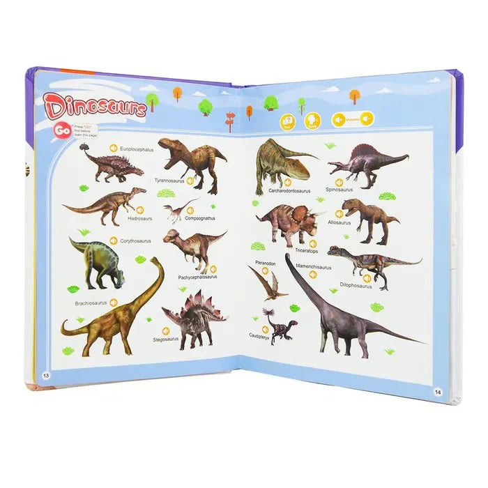 Libro de aprendizaje de sonidos en inglés | Audio libro interactivo para el desarrollo temprano del lenguaje y la construcción de vocabulario