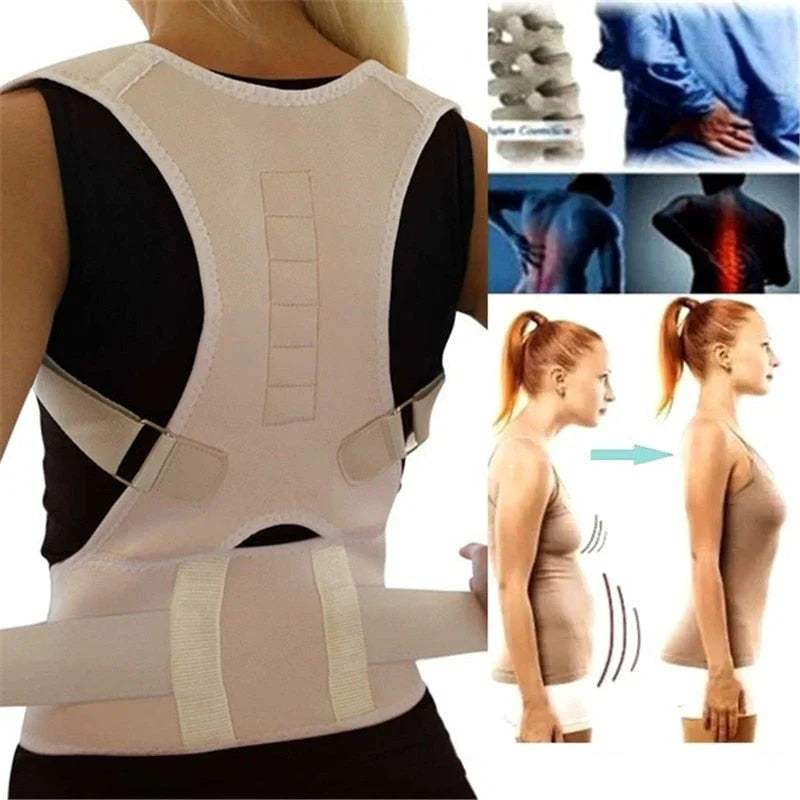 Apoyo Lumbar Magnético Corrector de Postura