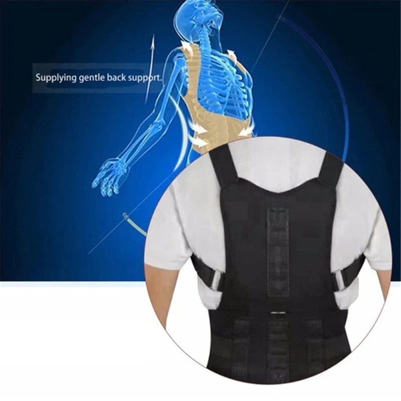 Apoyo Lumbar Magnético Corrector de Postura