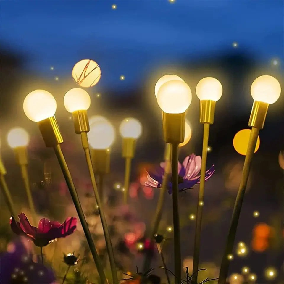 Luces De Jardín Luciérnagas Solares