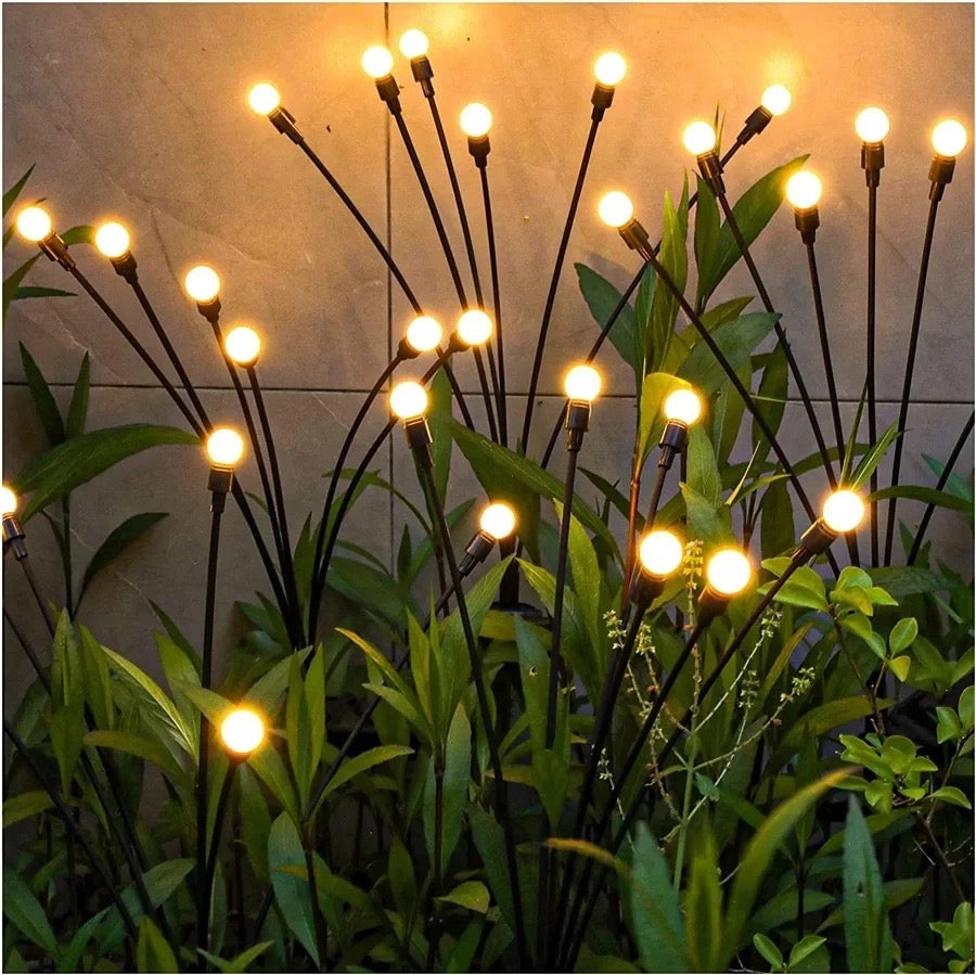 Luces De Jardín Luciérnagas Solares