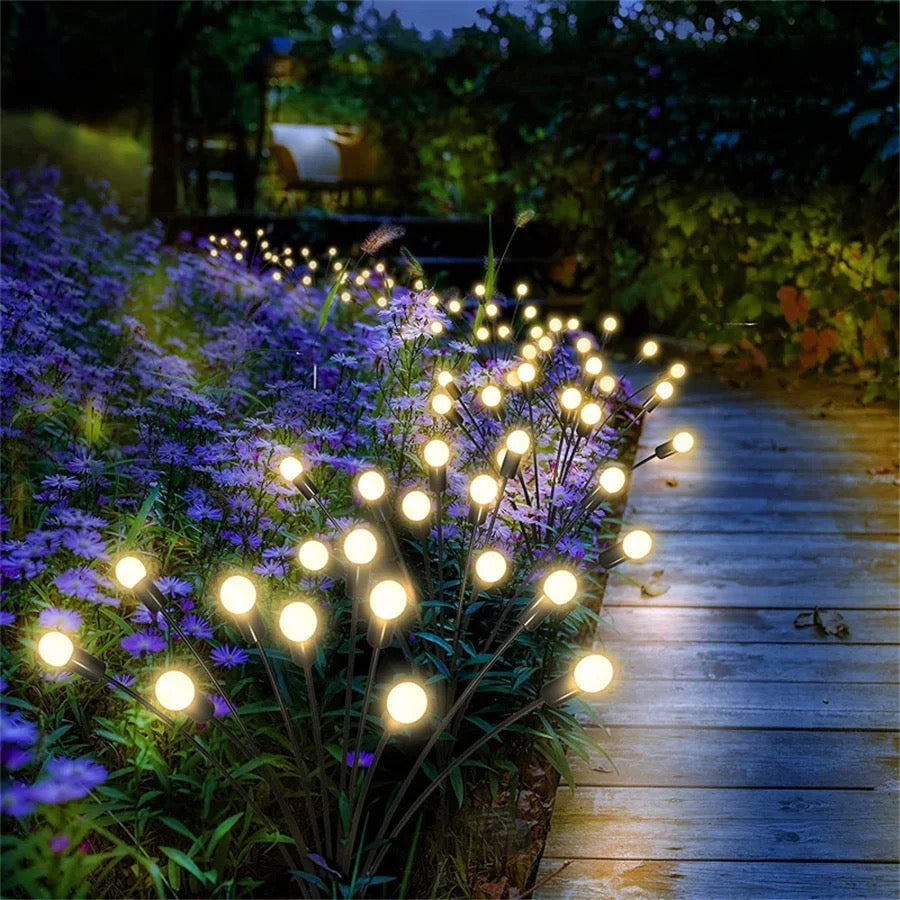 Luces De Jardín Luciérnagas Solares