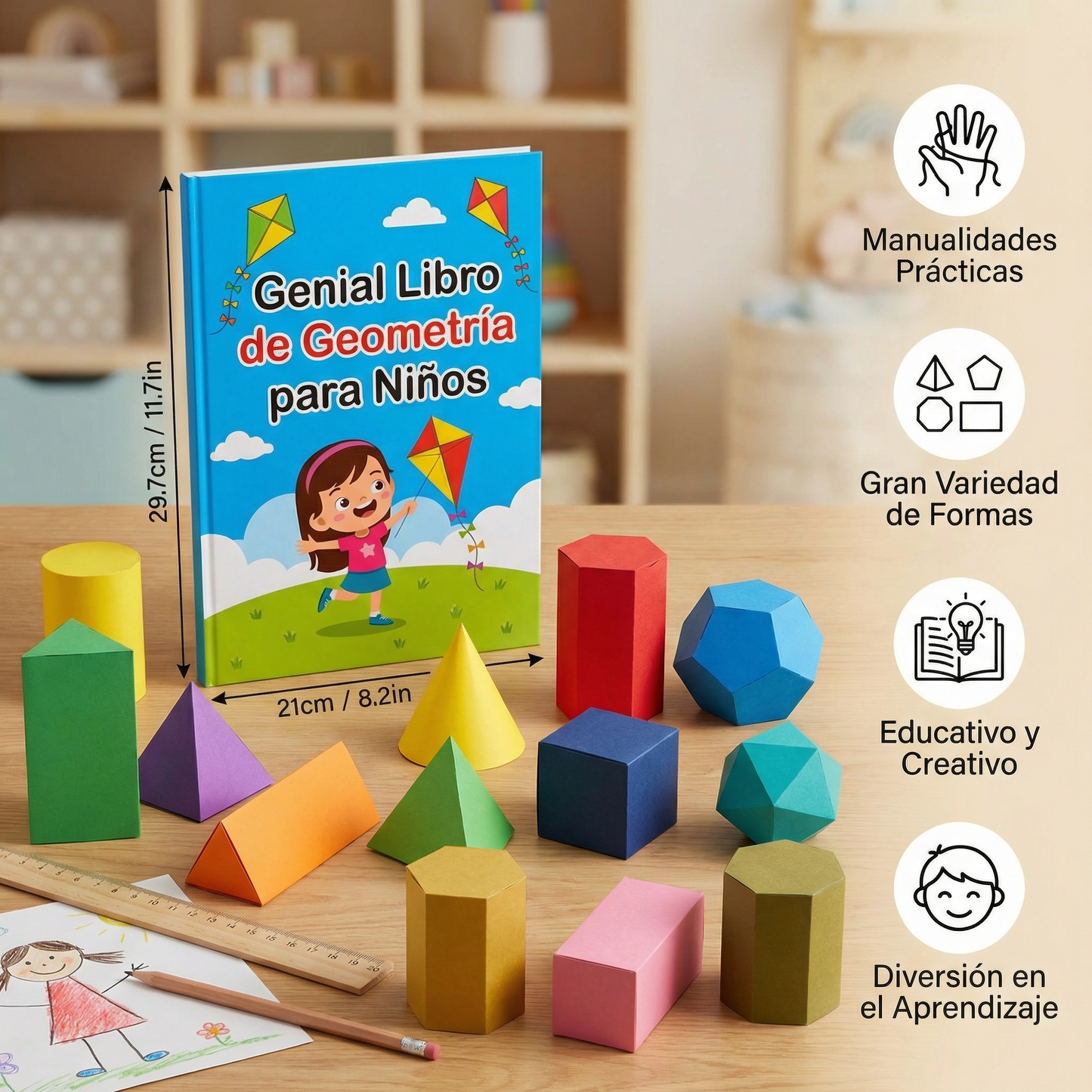 Genial Libro de Geometría para Niños