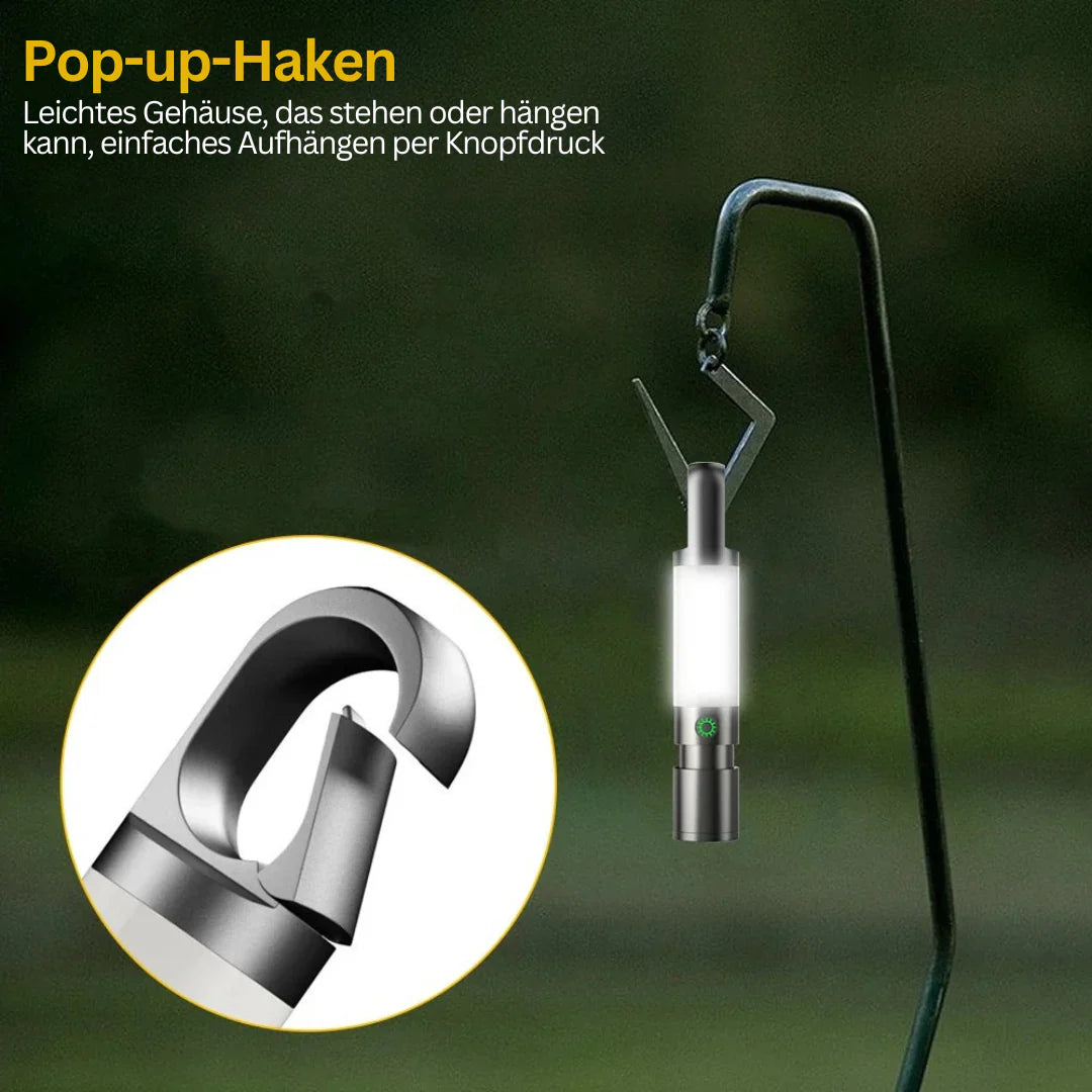 Linterna Led con Filtros Multicolor - Linterna Recargable Usb-c con Función de Luz de Camping y Emergencia Linterna Led con Filtros Multicolor - Linterna Recargable Usb-c con Función de Luz de Camping y Emergencia