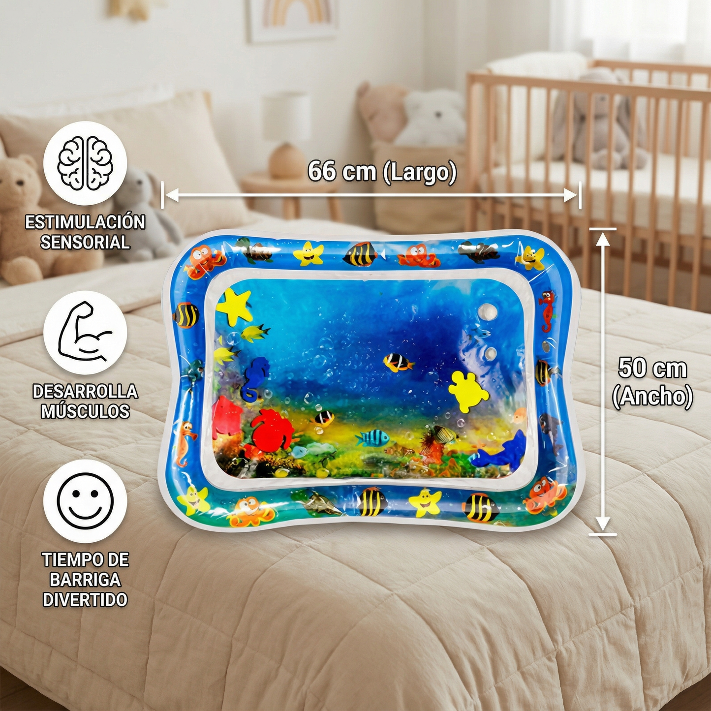 Alfombra de agua – Tiempo boca abajo para niños