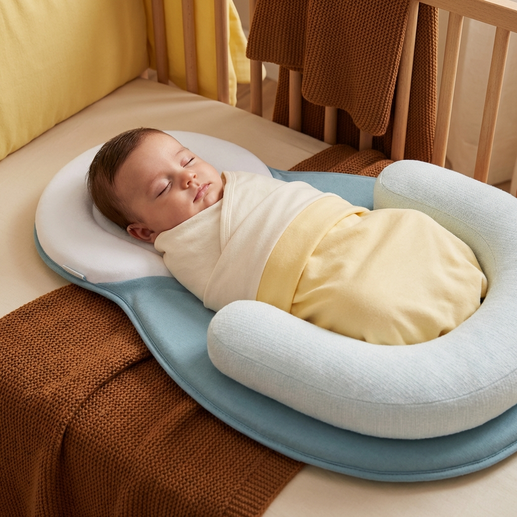 Cojín nido seguro para bebés